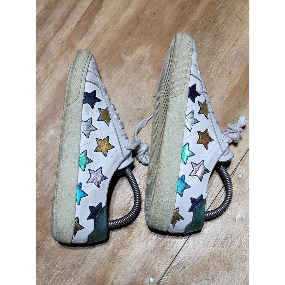 Saint Laurent Court Classic SL-06 Metallic California Low Multi Stars Women 37 - Picture 7 of 14